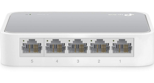 Switch 5 Puertos Tp-link Tl-sf1005d 10/100 Mbps 5 Bocas
