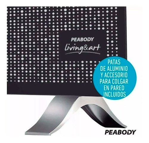 Imagen 3 de 10 de Panel Vitroconvector Peabody 1000w Pe-vc10 Calefactor Vidrio