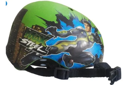 Casco Max Steel Para Niños. (Usado)