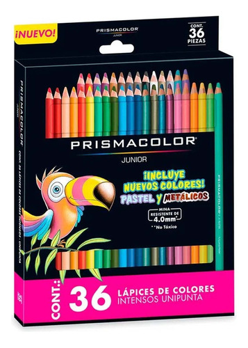 Lápices Prismacolor Junior 36 Colores