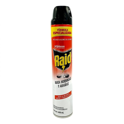 Raid 400 Ml Hormigas Y Arañas