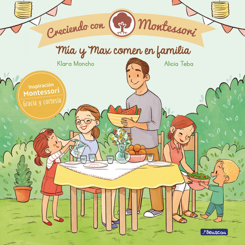 Libro Mía Y Max Comen En Familia (creciendo Con Montessori)