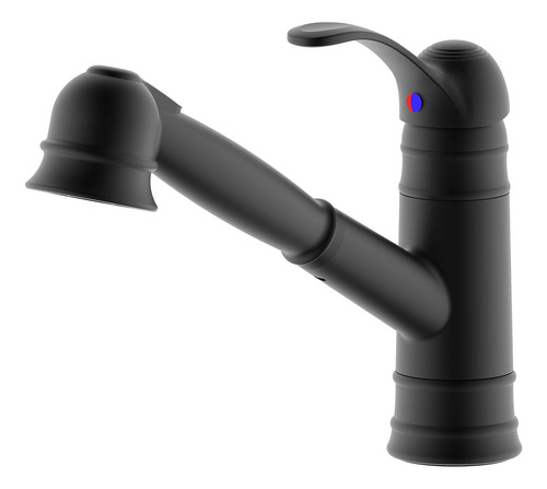 Grifo De Cocina Negro De Derengge Matte, Grifo De Cocina Con