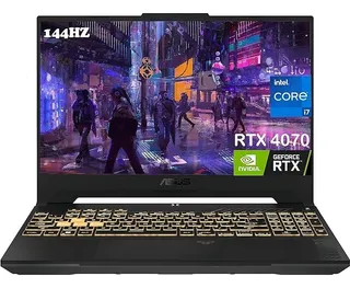 Asus Tuf F15 144hz, Rtx 4070, I7-12700h, 64gb Ddr4, 2tb Ssd