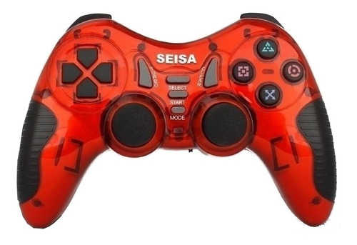 Control joystick inalámbrico Seisa SJ-913 rojo