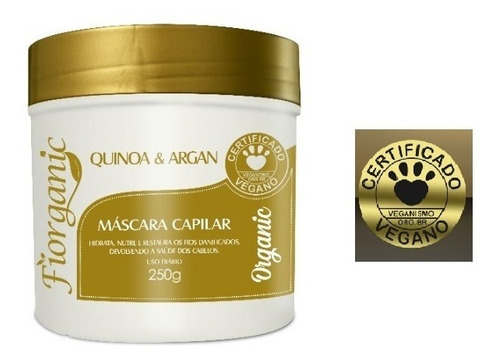 Máscara Quinoa E Argan 250g - Fiorganic