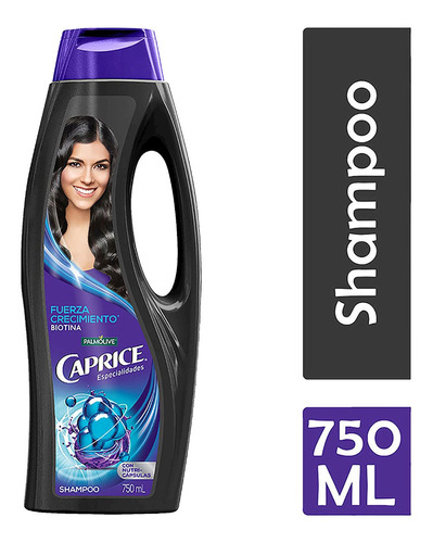 Shampoo Caprice Especialidades Fuerza Crecimiento Biotina 750ml