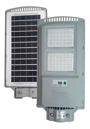 Lampara Led 90w Potente Solar Suburbana Exteriores