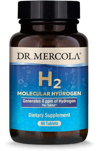 H2 Hidrógeno Molecular Dr. Mercola 90 Tabletas