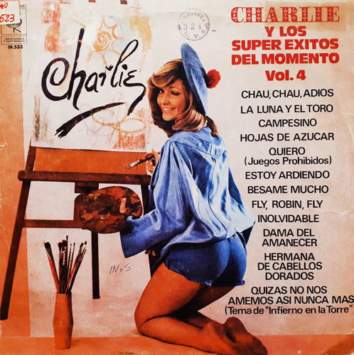 Charlie - Charlie Y Los Super Exitos Del Momento Vol. 4 Lp