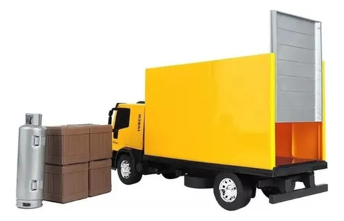 Caminhão Iveco Tector Baú Várias Cores Usual Brinquedos 451