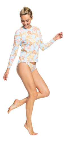 Rashguard Roxy Mujer Dama Playa Verano Sea Skippin