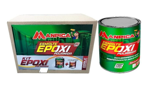 Kit Epoxico Manpica Amarillo (1gal), Catalizador (1/4gal) #e