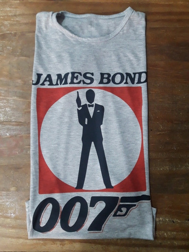 Remera James Bond - 007 - Mundo Absurdo - [cod03]