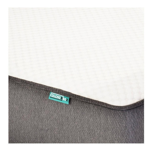 Imagen 4 de 4 de Piero Colchónbox - Blanco/Gris - Súper king - 200 cm - 200 cm - 25 cm