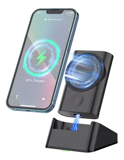 Carregador Portátil Magnético Para iPhone Apple Watch Airpod