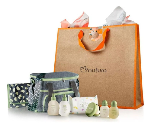 Kit Mamãe E Bebê Com Bolsa E Trocador Completo