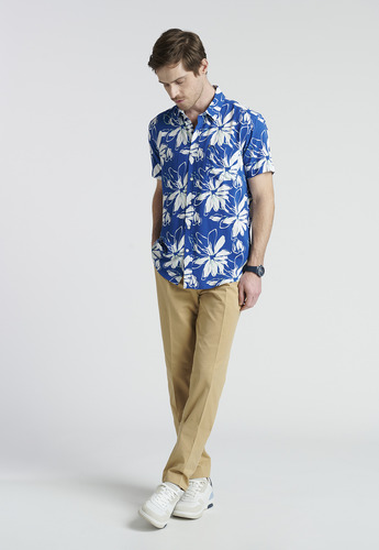 Camisa Ermirna Azul Ss2025 New Man