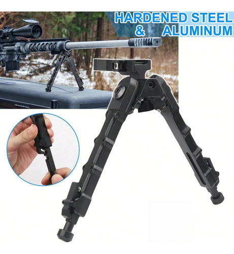Bipode Tipo Para Rifle Caza Rifles Soporte Ajustable Outdoor
