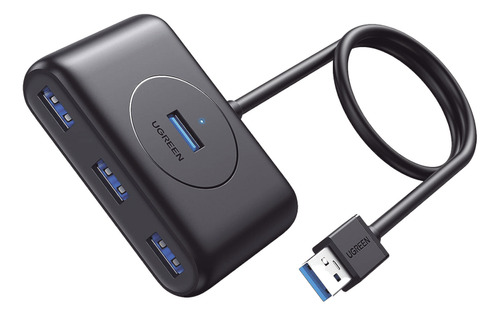 Hub Ugreen Usb-a 3.0 4 En 1, 4 Puertos Usb-a 3.0 Usb-c 20291