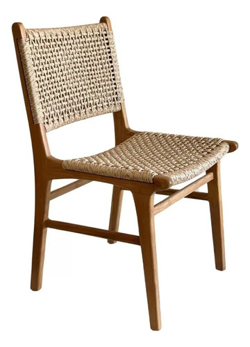 Silla Bandung Teka Asiento Tejido Natural Indonesia