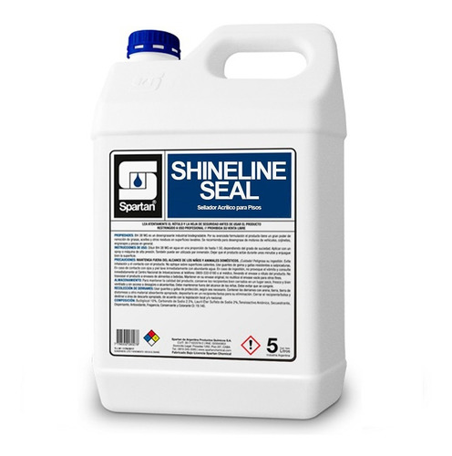Sellador Acrílico Para Pisos Shineline Seal 5 Kg