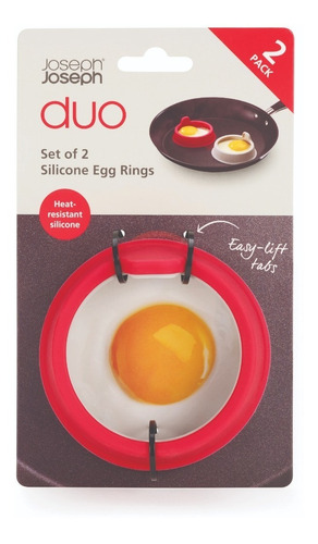 Molde De Silicona Para Cocinar Huevos Joseph Joseph 2 Uds