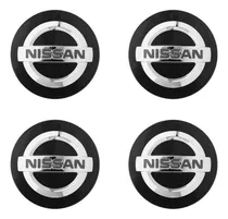 Comprar Juego 4 Pzas Centro Tapón Rin Para Nissan March 54mm Negro