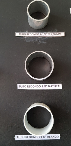 Tubo De Aluminio Redondo Ø 3/4'' X 0,9 Mm Largo 6mts