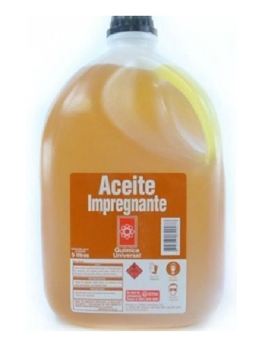 Aceite Impregnante 5 Lt Quimica Universal / Ferrepernos 