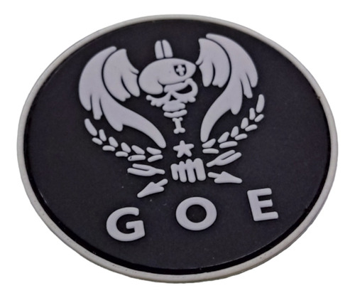 Parche Insignia Pvc G.o.e Táctico Fuerzas Especiales Militar