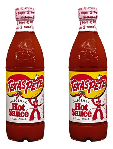 Salsa Picante Original Texas Pete, 12 Oz (2 Botellas)