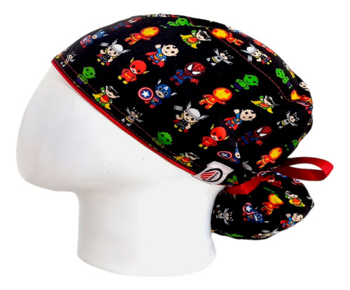 Gorro Quirúrgico Super H Baby Colores  Antifluido + Lanyard 