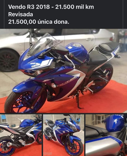 Imagem 1 de 5 de Yamaha Yzf R3