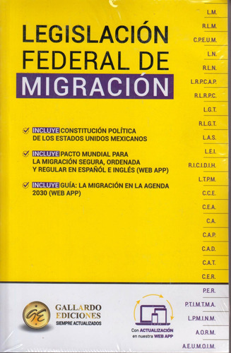 Legislacion Federal De Migracion