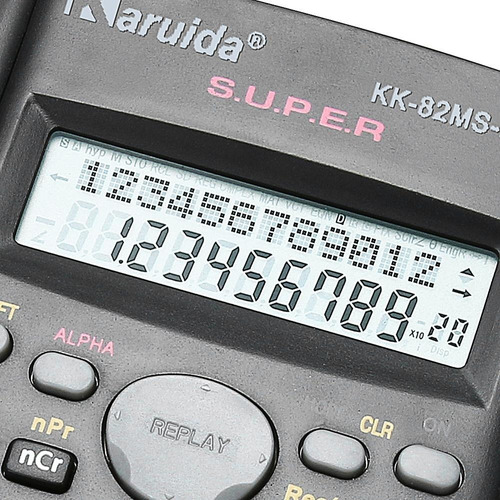 Imagen 5 de 8 de Calculadora Cientifica 12 Digitos 240 Funciones Y Fracciones