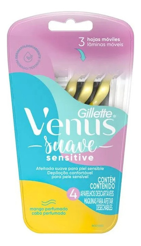 Gillette Venus Simply3 Sensitive X 4