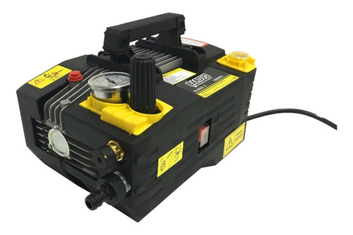 Hidrolavadora eléctrica Barovo HLI602-2 amarillo y negro de 2.2kW con 130bar de presión máxima 220V
