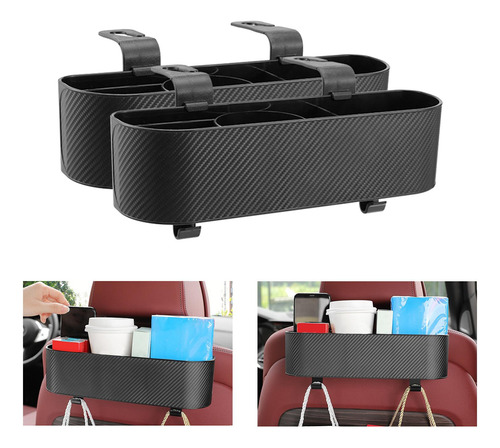 Portavasos De La Caja De Almacenamiento Del Asiento Par