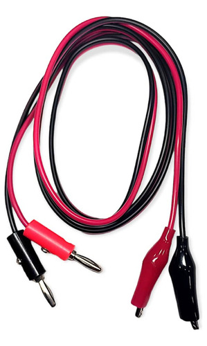 Cable Caiman Para Tester Multímetro Tipo Banana Salida 4mm