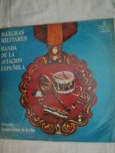 Banda De La Aviacion Española Marchas Militares Disco Vinilo