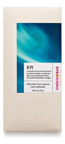 Joy - Chocolate Zero Açúcar Com Amêndoas