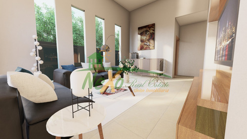 Imagen 7 de 8 de Moderna Casa En Planos Proyecto Cerrado Santiago (eac-252 B)