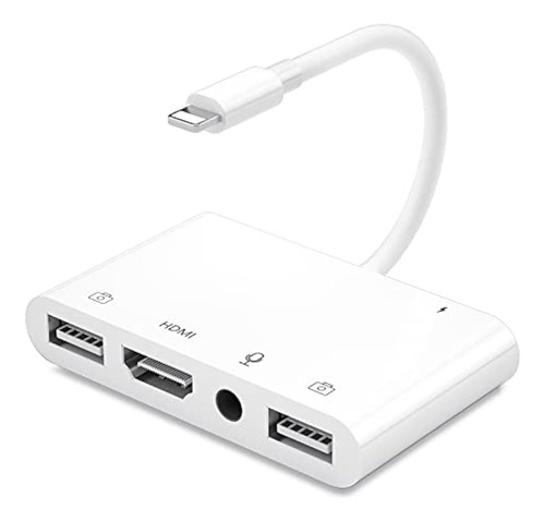 Adaptador De Micrófono De iPhone Para Transmisión En Vivo, A