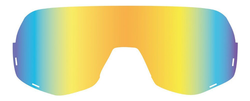 Lente Extra Óculos De Sol Huez - Dourado Espelhado Cor Dourado - Único