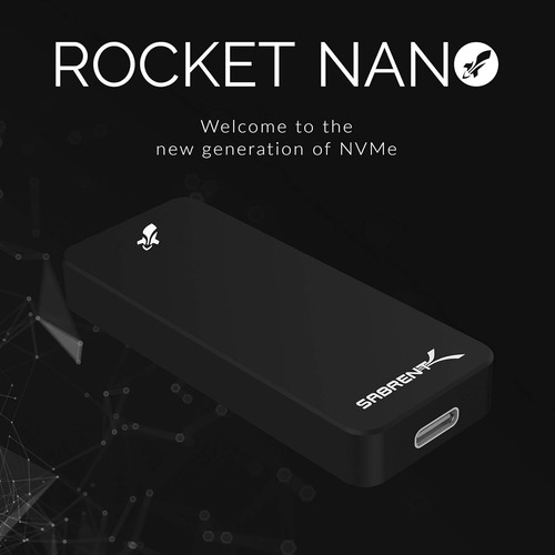 Sabrent Rocket Nano 2tb Usb 3.2 10gb/s Ssd De Aluminio Exter