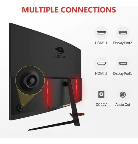 Monitor Z-edge Ug27p + Regalo Multicontacto Spr Picos