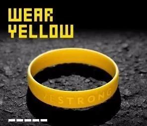 Pulsera Nike Livestrong - Oficial Fundacion - Pack X 10