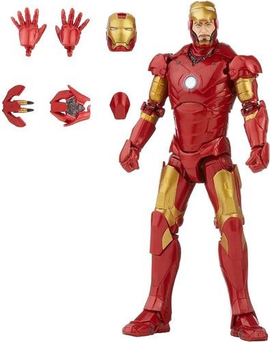 Figura Iron Man Mark 3 Avengers Infinity Saga Marvel Legends