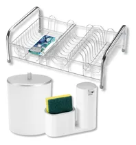 Comprar Kit 3 Peças Organizador Pia Acessórios Bancada Cozinha Top